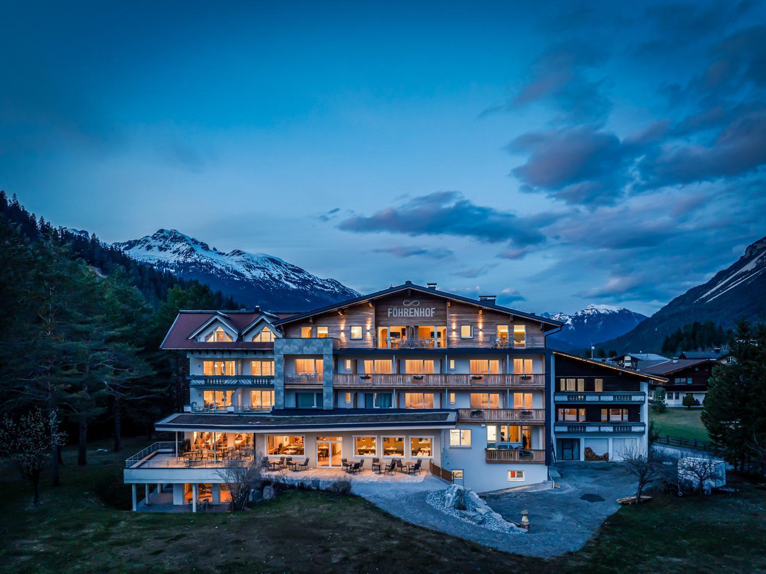 Hotel Foehrenhof Stanzach Exteriér fotografie